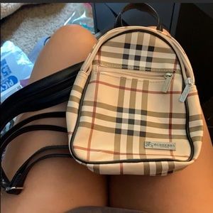 Mini Burberry backpack